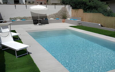 La Corte di Marga - Casa Gustet: Piscine, Jardin, Loisir, Composite, Arrière-Cour, Aménagement Paysager, Recours, Caractéristique De L'Eau, Ombre