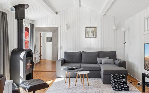 Swea - 2.5Km from the Sea: Bleu, Chalet, Maison, Domicile, Ferme, Biens, Siding