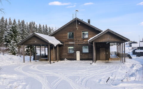 Parashimos B: Neige, Bois, L'Hiver, Maison, Domicile, Chalet, Toit, Gelé, Siding, Porte