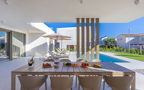 Design Emily White: Appartement, Balcon, Condominium, Hôtel, Recours, Ville Resort, Hacienda, Villa, Station Balnéaire
