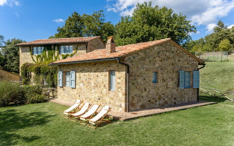 Casa Stella Serena, Casole D'Elsa, Pool: Chalet, Maison, Ferme, Domicile, Biens, Zone Rurale, Jardin, Pelouse, Aménagement Paysager
