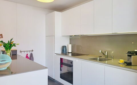 Residenza Eride - Apt.4: Cuisine, Comptoir, Design Intérieur, Appareil De Cuisine, Mur, Sol, Cabinetry, Meubles, Plafond, Sol