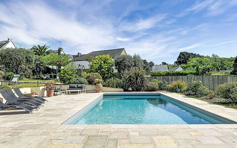 Villa Trugarez: L'Eau, Arbre, Piscine, Recours, Jardin, Eco Hôtel, Ombre, Aménagement Paysager, Tropiques