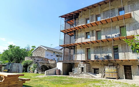 Valtellina 646: L'Eau, Arbre, Piscine, Recours, Jardin, Eco Hôtel, Ombre, Aménagement Paysager, Tropiques