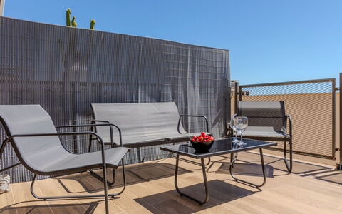 Mirador de Las Islas Ii: Appartement, Balcon, Côte, Condominium, Station Balnéaire, Recours, Clôture, Ville Resort, Hôtel, Balustrade