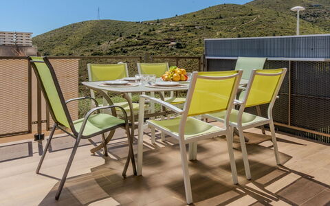 Mirador de Las Islas Ii: Appartement, Balcon, Côte, Condominium, Station Balnéaire, Recours, Clôture, Ville Resort, Hôtel, Balustrade