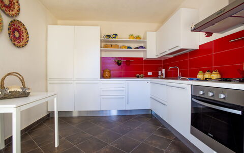 Tenuta Renna: Cuisine, Comptoir, Appareil De Cuisine, Design Intérieur, Sol, Principaux Appliance, Cabinetry, Meubles, Sol, Domicile