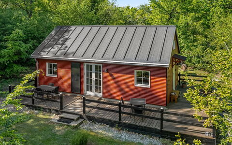 Heda - 1.6Km to the Fjord: Bois, Chalet, Toit, Cabanon, Batiments Jardin, Siding, Dur, Jardin, Cour, Cabane En Rondins