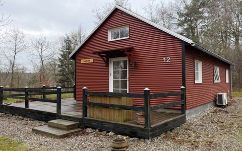 Heda - 1.6Km to the Fjord: Bois, Maison, Chalet, Siding, Porte, Domicile, Toit, Zone Rurale, Dur, Porche