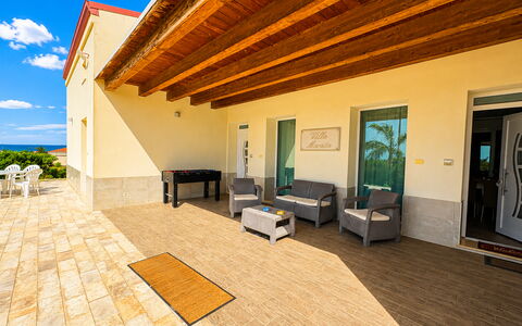 Villa Marzia: Mer, Océan, Passerelle, Balcon, Villa, Recours, Hôtel