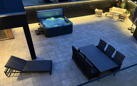 Brigita - 100M to the Fjord: Meubles, Sol, Sol, Piscine, Composite, Mobilier De Jardin, Chaise, Patio, Plate-Forme