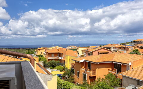 Marina di Sorso 5: Bâtiment, Zone Résidentielle, Toit, Maison, Architecture, Quartier, Domicile, Ville, Design Urbain, Appartement