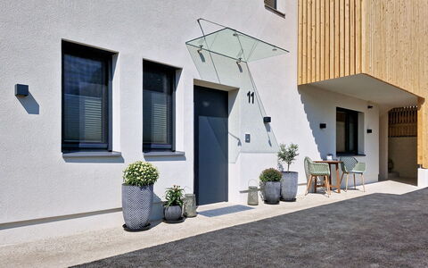 A3: Façade, Composite, Béton, Siding, Conception, Daylighting, Peindre, Balcon, Store