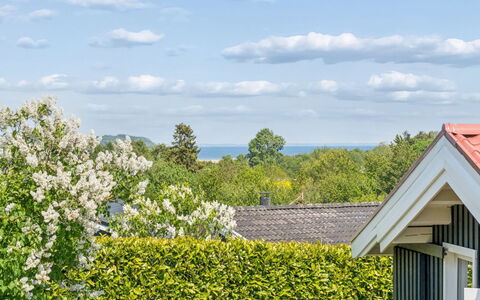 Jügen - 600M to the Fjord: Bleu, Vert, Végétation, Arbuste, Jardin, Haie, Couverture De Sol, Printemps, Lumière Du Soleil, Aménagement Paysager