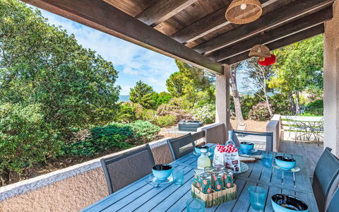 Mare Serena: Meubles, Mobilier De Jardin, Chaise, Table, Tableau De Plein Air, Ombre, Table Cuisine Et Salle A Manger, Jardin, Patio, Arrière-Cour