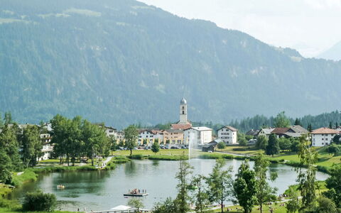 Cocoon-Laax: Paysage Naturel, Paysage, Banque, Lac, Étang, Réservoir, Village