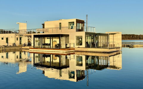 Villa Helmi: L'Eau, Lac, Réflexion, Quai, Villa, Manoir, Crépuscule, Hôtel