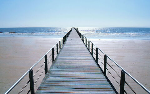 La Grainette: Bleu, L'Eau, Plan D'Eau, Bois, Horizon, Jetée, Mer, Pont