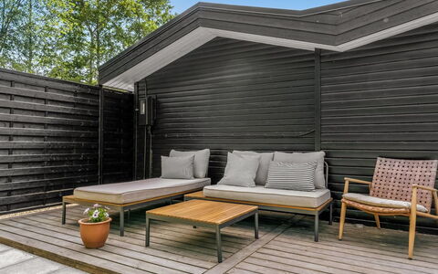 Franki - 1.8Km from the Sea: Bleu, Chalet, Maison, Domicile, Ferme, Biens, Siding
