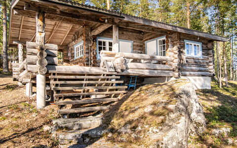 Tuulentupa: Arbre, Banque, Maison, Chalet, Lac, Étang, Forêt, Cabane En Rondins