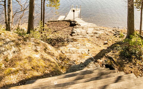 Tuulentupa: Arbre, Banque, Maison, Chalet, Lac, Étang, Forêt, Cabane En Rondins