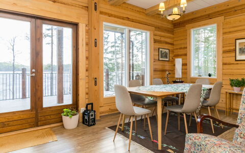 Tuulentupa: Arbre, Banque, Maison, Chalet, Lac, Étang, Forêt, Cabane En Rondins