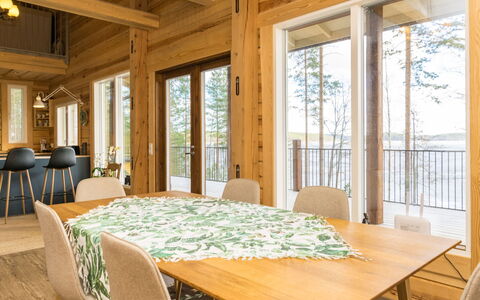 Tuulentupa: Arbre, Banque, Maison, Chalet, Lac, Étang, Forêt, Cabane En Rondins