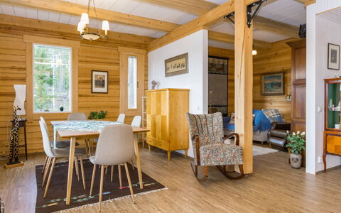 Tuulentupa: Meubles, Sol, Design Intérieur, Parquet, Sol, Bois, Plafond, Chaise, Pièce, Salle À Manger