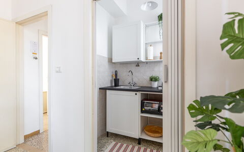 Fano Mare: Design Intérieur, Meubles, Sol, Principaux Appliance, Sol, Pièce, Domicile, Appareil De Cuisine, Comptoir, Cuisine