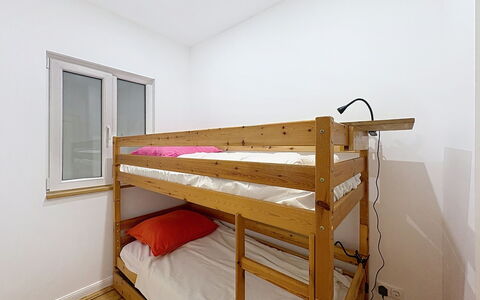 Ferienwohnung Heritage View Bacharach: Bois, Sol, Sol, Design Intérieur, Chambre, Lit, Parquet, Pièce, Meubles, Lit Superposé