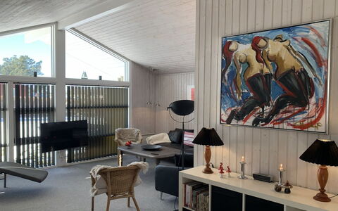 Hedvig - 500M from the Sea: Design Intérieur, Mur, Meubles, Plafond, Sol, Sol, Salon, Pièce, Éclairage, Domicile