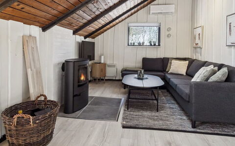 Sölvy - 30Km from the Sea: Bois, Sol, Sol, Domicile, Salon, Canapé, Chalet, Parquet