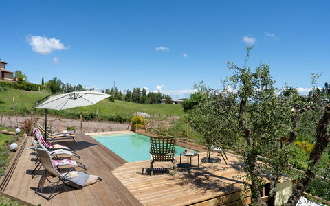 Villa i Fiori: Piscine, Mobilier De Jardin, Jardin, Meubles, Balancelle, Parapluie, Recours, Chaise, Plate-Forme, Eco Hôtel