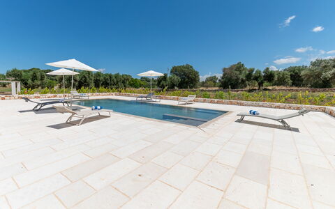 Tenuta Emma: Jardin, Aménagement Paysager, Réflexion, Mobilier De Jardin, Miroir D'Eau, Caractéristique De L'Eau