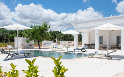 Tenuta Emma: Piscine, Biens, Ombre, Mobilier De Jardin, Recours, Chaise, Conception, Aménagement Paysager, Villa, Cour