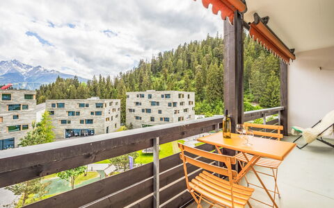 Laax 71: Appartement, Balcon, Mélèze, Village De Montagne, Famille Pine, Eco Hôtel