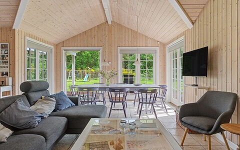 Stavros - 325M from the Sea: Bois, Design Intérieur, Domicile, Salon, Canapé, Sol, Chalet, Plafond, Dur
