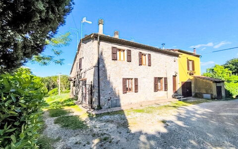 Cozy Shelten House: Herbe, Maison, Zone Rurale, Chalet, Toit, Domicile, Paysage, Plaine, Lot Terre