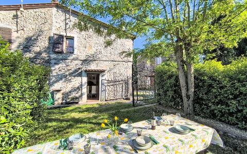 Cozy Shelten House: Herbe, Maison, Zone Rurale, Chalet, Toit, Domicile, Paysage, Plaine, Lot Terre