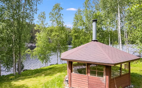 Villa Kaidanjylhä: Bois, Toit, Belvédère, Pavillon, Structure En Plein Air, Chalet, Batiments Jardin, Cabanon, Cabane En Rondins, Cabane
