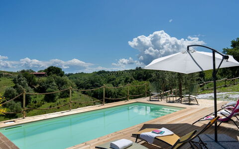 Dimora Fiorita: Piscine, Mobilier De Jardin, Recours, Balancelle, Eco Hôtel, Vélo, Aménagement Paysager, Parapluie, Chaise, Plate-Forme