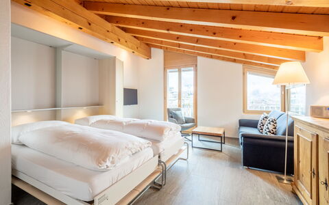 Darschalè 11: Chambre, Appartement, Lit, Literie, Cadre De Lit, Hôtel, Drap De Lit, Linge, Glacial Relief, Recours