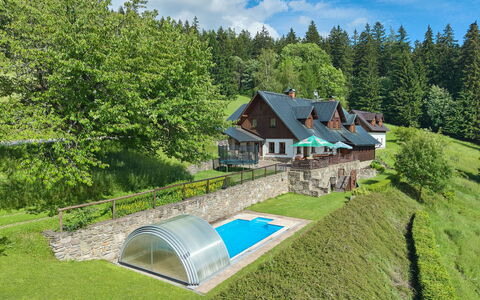 Penzion Exnar: Maison, Toit, Chalet, Domicile, Ferme, Jardin, Piscine, Biens, Eco Hôtel, Aménagement Paysager