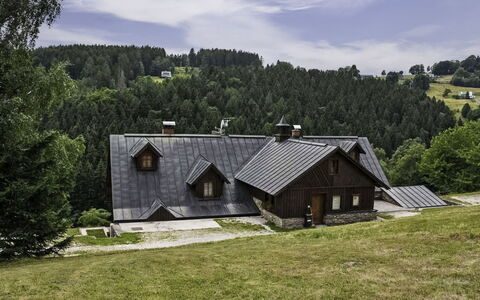Penzion Exnar: Toit, Chalet, Maison, Domicile, Zone Rurale, Ferme, Mélèze, Village, Vallée, Siding