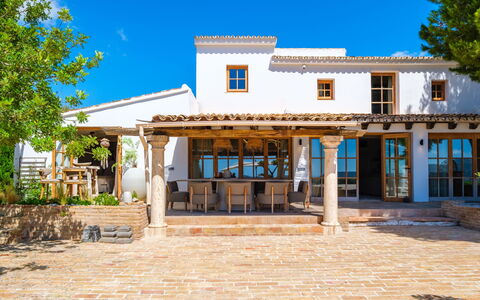Prana: Domicile, Biens, Ombre, Villa, Porche, Ferme, Aménagement Paysager, Hacienda, Patio, Conception
