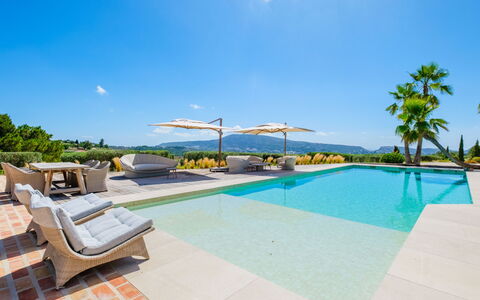 Prana: Bleu, Piscine, Recours, Loisir, Aménagement Paysager, Mobilier De Jardin, Eco Hôtel, Parapluie, Tropiques, Ville Resort