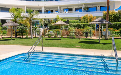 Sea Garden: Piscine, Recours, Loisir, Ombre, Hôtel, Mobilier De Jardin, Eco Hôtel, Biens, Hacienda