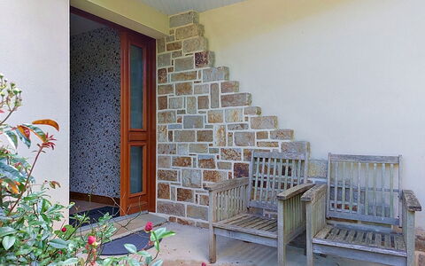 Les Cerisiers: Piscine, Recours, Domicile, Eco Hôtel, Biens, Patio, Villa, Cour, Conception, Mobilier De Jardin