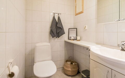 Luonnonrauha a: Siège De Toilette, Luminaire Plomberie, Mur, Toilette, Salle De Bains, Sol, Sol, Design Intérieur, Lavabo, Évier