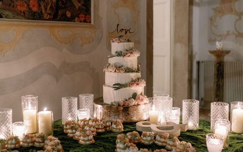 Villa Veneta - Historic Villa in the Prosecco Hill: Nappe De Table, Dessert, Aliments, Maîtresse, Floristique